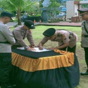 Kapolres Bengkayang Lantik Pejabat Baru di Jajaran Polres