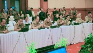 Bupati Sanggau Hadiri Rapat TPID Kalbar, Bahas Stabilitas Harga Jelang Idulfitri