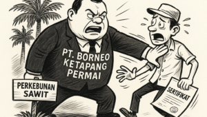 Diduga Serobot Lahan Bersertifikat, PT. Borneo Ketapang Permai Terancam Dilaporkan ke Polisi