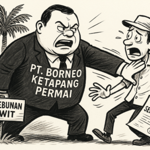 Diduga Serobot Lahan Bersertifikat, PT. Borneo Ketapang Permai Terancam Dilaporkan ke Polisi