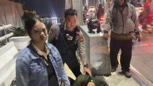 Dramatis! Dua Polisi Gagalkan Aksi Bunuh Diri di Jembatan Kapuas Pontianak