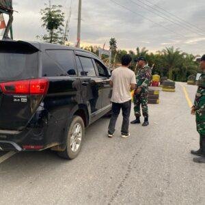 Penjagaan Diperketat, Kodim Sanggau Gelar Sweeping di Perbatasan RI-Malaysia