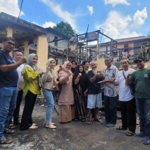 Paguyuban Pasundan Kalbar Salurkan Bantuan untuk Korban Kebakaran di Sanggau