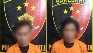 Kayu Jenis Belian Milik SMPN 02 Tayan Hilir Dicuri, Dua Terduga Pelaku Diamankan
