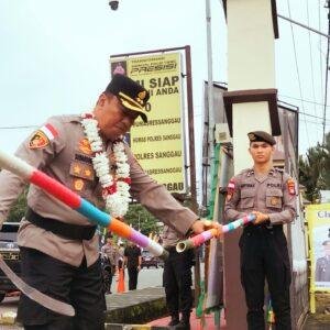 AKBP Sudarsono Resmi Jabat Kapolres Sanggau, Upacara Peyambutan Digelar Khidmat