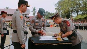 Kapolresta Pontianak Lantik Wakapolresta Baru, AKBP Hendrawan Siap Perkuat Kinerja Institusi