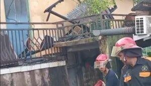 Kebakaran di Sanggau Hanguskan Rumah Lurah Tanjung Sekayam