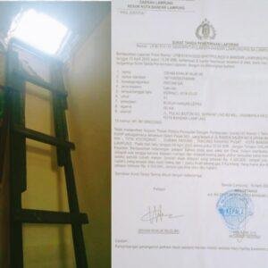 Pencurian Warung Ayam Bakar di Bandar Lampung, Polisi Dinilai Lamban Ungkap Kasus