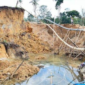 Tertimbun Longsor di Tambang PETI, Satu Warga Monterado Bengkayang Tewas