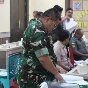 Tim Wasrik Itdam XII/Tanjung Pura Tinjau Kinerja dan Anggaran Kodim 1204/Sanggau