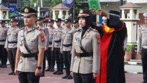 AKP Bunga Tri Yulitasari Resmi Jabat Kasatlantas Polres Sanggau, Gantikan AKP Risqi Ardian