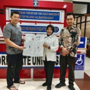 Kemenkum Kalbar Dampingi UMKM Kuliner Pontianak Daftarkan dan Perpanjang Merek Dagang