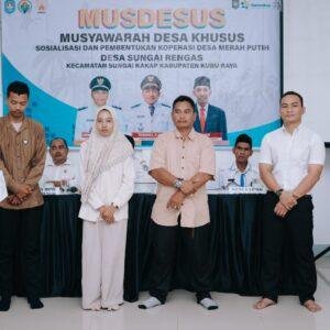 Syafarahman Terpilih Pimpin Koperasi Merah Putih Desa Sungai Rengas