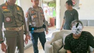 Polsek Pontianak Kota Amankan Pria yang Bongkar Kayu Belian di Gedung Kosong