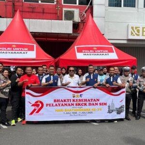 Dirlantas Polda Kalbar Tawarkan SIM Gratis dan Kesehatan Saat Car Free Day di Mega Mall Pontianak
