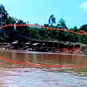 Tambang Emas Ilegal di Tanjung Paoh Kabupaten Melawi Marak