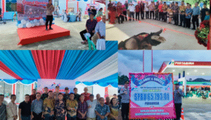 SPBU PT Keluarga Besar Tarigas Resmi Dibuka, Warga Pahauman Sambut Antusias