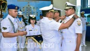Laksamana Pertama TNI Dr. Hariyo Poernomo Resmi Jabat Danlantamal XII
