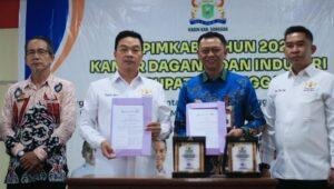 Bank Kalbar dan KADIN Sanggau Teken Nota Kesepahaman Dukung Akses Permodalan UMKM