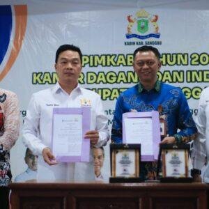 Bank Kalbar dan KADIN Sanggau Teken Nota Kesepahaman Dukung Akses Permodalan UMKM