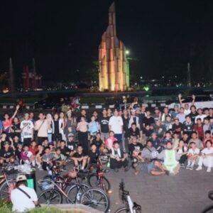 Ratusan Pesepeda Kampanyekan Hak di Jalanan Kota Pontianak 4 Ratusan Pesepeda Kampanyekan Hak di Jalanan Kota Pontianak