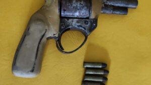 Senpi Rakitan dan Enam Peluru Diamankan Polisi di Entikong, Dua Terduga Ditahan