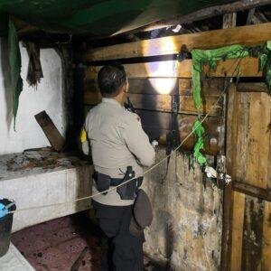 Rumah Kosong di Sekayam Terbakar, Polisi Duga Aksi Pembakaran