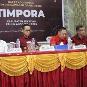 Imigrasi Sanggau Soroti Kawin Campur sebagai Modus TPPO dalam Rapat TIMPORA Sekadau