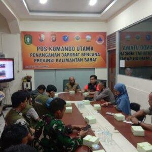 Pemadaman Karhutla Kalbar Diperkuat, Sinergi Lintas Instansi Terus Didorong
