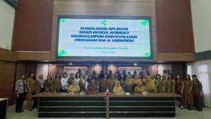 Dinas Kesehatan Sanggau Sosialisasikan Aplikasi Kesehatan Digital dan Evaluasi Program KIA