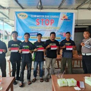 Polres Sambas Edukasi Safety Riding untuk Klub Motor