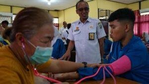 Dinkes Sanggau Gelar Cek Kesehatan Gratis di Dua Sekolah