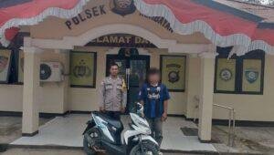 Polsek Kembayan Hentikan Aksi Curanmor Lintas Kabupaten