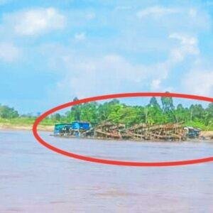 Aktivitas PETI di Sungai Kapuas Sekadau Makin Ramai