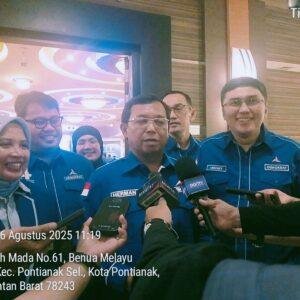 Demokrat Kalbar Gelar Rakerda, Herman Khaeron Dorong Penguatan Mesin Partai