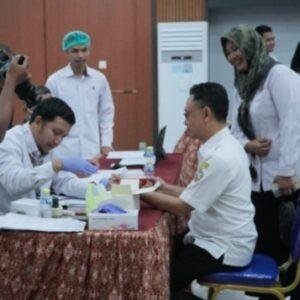 Kanwil Kemenkum Kalbar Gelar Donor Darah Peringati Hari Pengayoman ke-80