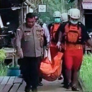 Pemuda Tenggelam di Sungai Sasak Ditemukan Meninggal, Tim SAR Evakuasi Jenazah