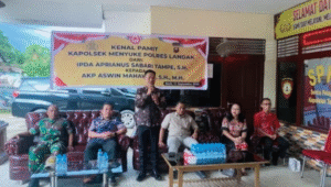 AKP Aswin Mahawan Dari Krimsus Polda Kalbar ke Kapolsek Menyuke