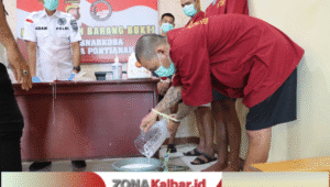 Polresta Pontianak Musnahkan Ribuan Gram Sabu dan Ekstasi