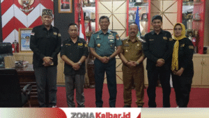 Pertemuan Ontot dan Laksamana Sawa Bahas Pemanfaatan Aset Daerah untuk TNI AL