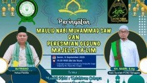 Maulid Nabi dan Peresmian Majelis Ta’lim Jamuniro di Sanggau