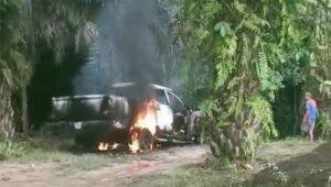 Mobil Dibakar, Kurir Narkoba Malaysia-Indonesia Dibekuk di Tayan Hulu