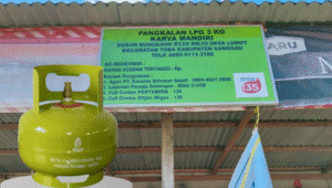 Pangkalan di Lumut Kecamatan Toba Diduga Jual LPG 3 Kg Rp30 Ribu, Warga Desak Izin Dicabut