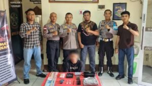 Polsek Sekayam Bongkar Peredaran Sabu
