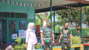 Pastikan Fasilitas Pendidikan Layak, Dandim 1201 Kunjungi TK Kartika di Mempawah
