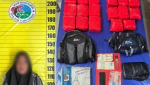 Jalan Sunyi Beduai Jadi Saksi Penangkapan Kurir Sabu 18 Kg
