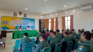 Prajurit dan PNS Kodim 1201 Dibekali Pemahaman Soal Bahaya Narkoba