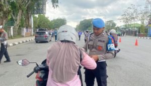 Razia di Titik Strategis Pontianak, 43 Pengendara Terjaring Operasi Zebra