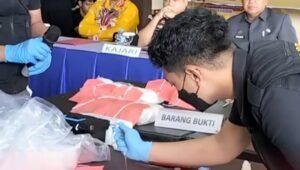 Labfor Polda Kalbar Uji 18,5 Kg Sabu Sebelum Dimusnahkan Polres Sanggau