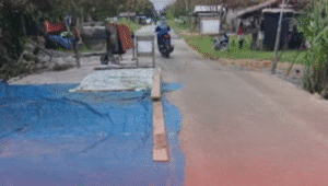 Indikasi Pelanggaran Serius Muncul dalam Proyek Jembatan Paloh Sambas